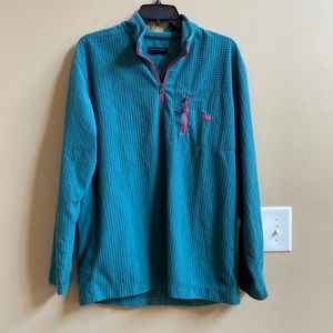 Southern marsh M turquoise FieldTec™ Dune Pullover